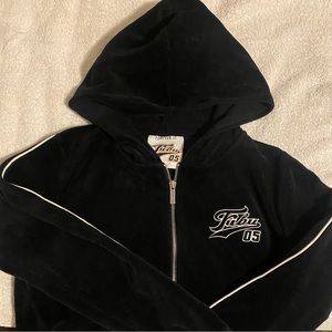 Fabu suede zip up sweater | great condition | size small